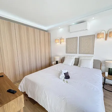 Apartment 50m2 Croisette Martinez, Terrasse Vue Cannes