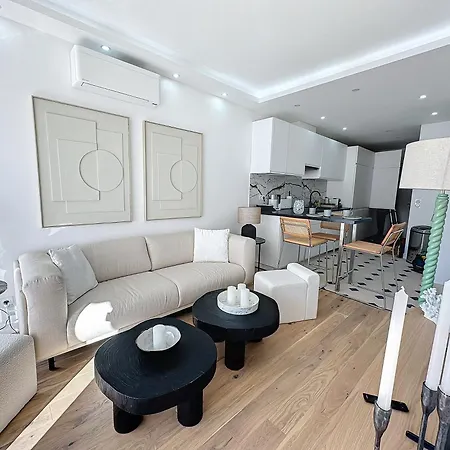 דירה 50m2 Croisette Martinez, Terrasse Vue